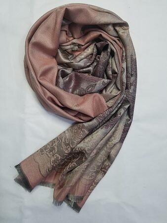 Printed Silk Multicolor - Coral Printed Silk Multicolor - Coral